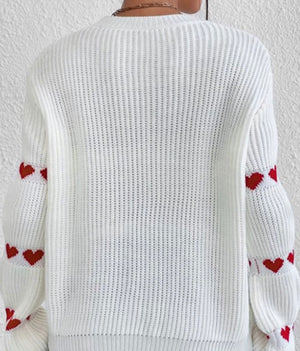 Pre-Order White Heat patter Sleeve Top
